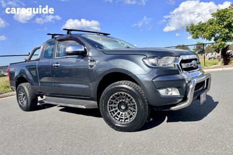 Grey 2015 Ford Ranger Super Cab Utility Xlt 3.2 (4X4)