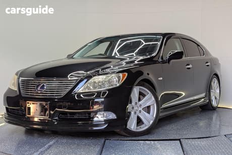 Black 2007 Lexus LS Sedan LS460 SI PACKAGE 4DR SEDAN 8SP AUTO 4.6I