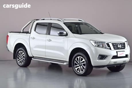 White 2017 Nissan Navara Dual Cab Utility St-X (4X4)