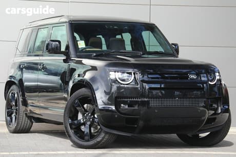 Black 2026 Land Rover Defender Wagon 110 D350 X-Dynamic Hse (257Kw)