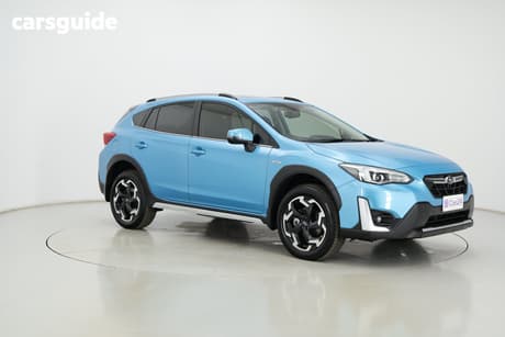 Blue 2022 Subaru XV Wagon Hybrid S Awd