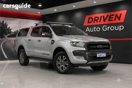 Silver 2017 Ford Ranger Dual Cab Pick-up Wildtrak 3.2 (4X4)