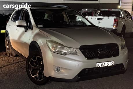 White 2014 Subaru XV Hatch 2.0I