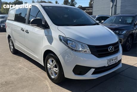 White 2023 LDV G10 Van Lift Door