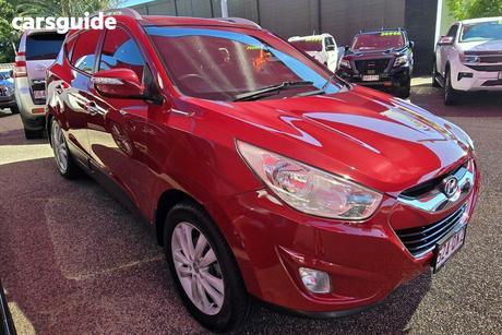 Red 2012 Hyundai IX35 Wagon Highlander (Awd)