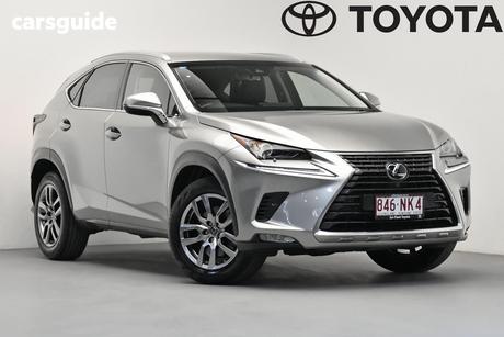 Silver 2018 Lexus NX300 Wagon Luxury (Fwd)