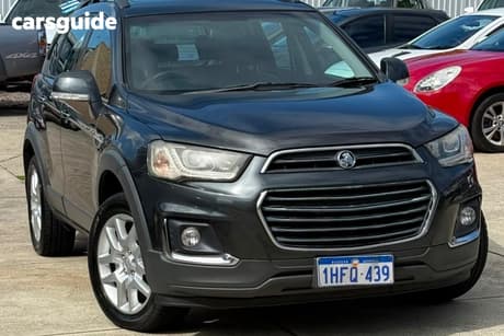 Grey 2016 Holden Captiva Wagon Active 7 Seater