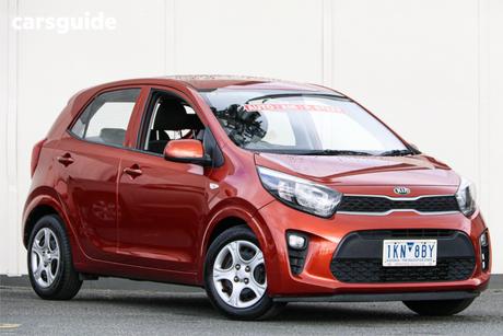 Orange 2017 Kia Picanto Hatchback S (Aeb)