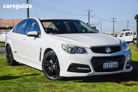 White 2014 Holden Commodore Sedan Ss