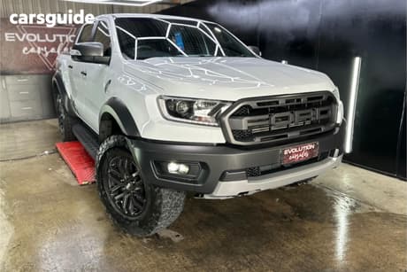 White 2018 Ford Ranger Double Cab Pick Up Raptor 2.0 (4X4)