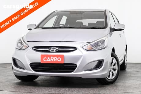 Silver 2016 Hyundai Accent Hatchback Active