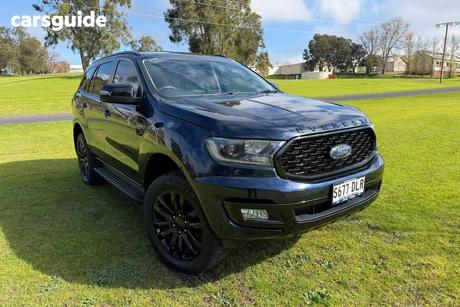 Blue 2020 Ford Everest Wagon Sport (4Wd 7 Seat)