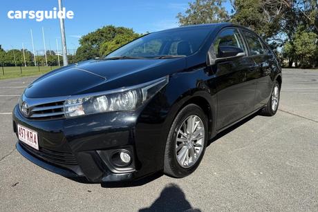 Black 2016 Toyota Corolla Sedan Zr