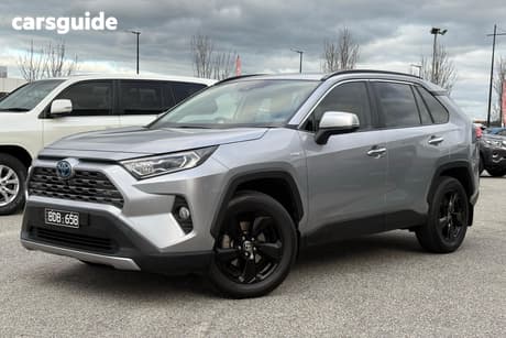 Silver 2020 Toyota RAV4 Wagon Cruiser Awd Hybrid
