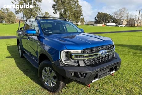 Blue 2022 Ford Ranger Double Cab Pick Up Xlt 3.0 (4X4)