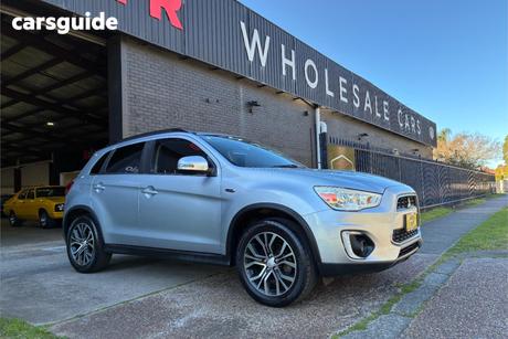 Silver 2016 Mitsubishi ASX Wagon Ls (2Wd)