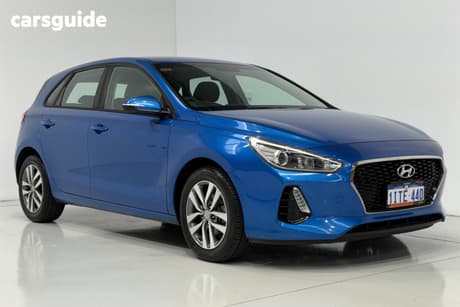 Blue 2018 Hyundai I30 Hatchback Active
