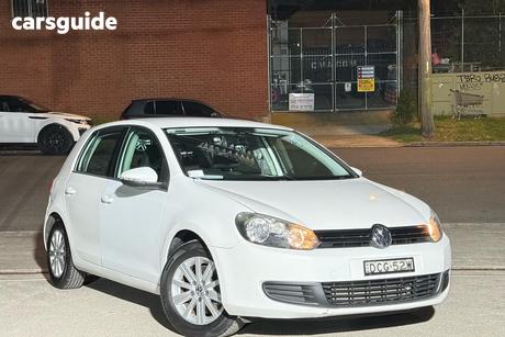 White 2010 Volkswagen Golf Hatch 90TSI TRENDLINE
