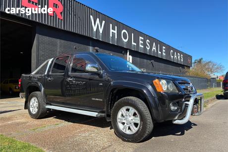 Black 2009 Holden Colorado Crew Cab Pickup Lt-R (4X2)