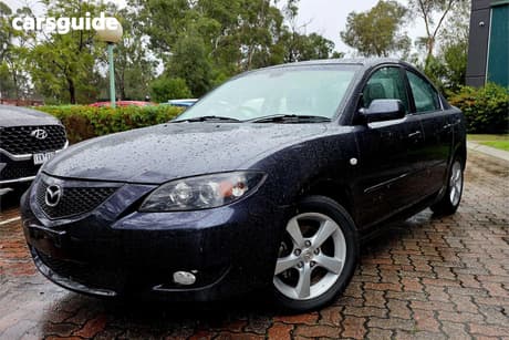 Grey 2005 Mazda 3 Sedan Maxx Sport