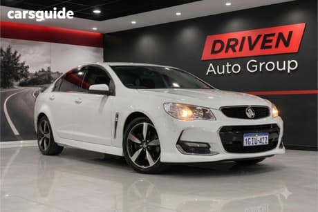 White 2017 Holden Commodore Sedan Sv6