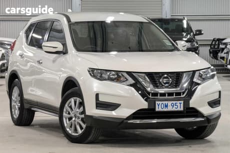 White 2021 Nissan X-Trail Wagon St (2Wd)