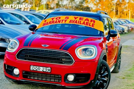 Red 2017 Mini Countryman Wagon Cooper