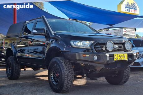 Black 2019 Ford Ranger Double Cab Pick Up Xlt 2.0 (4X4)