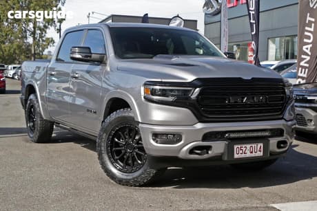 Silver 2022 RAM 1500 Crew Cab Utility Limited Rambox (Hybrid)