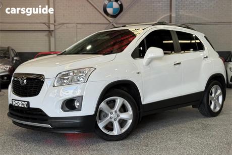 White 2016 Holden Trax Wagon Ltz