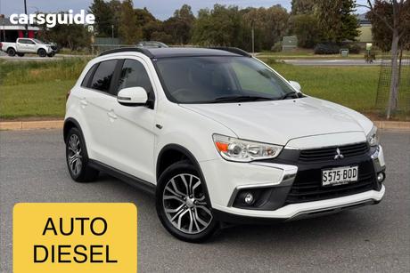 White 2016 Mitsubishi ASX Wagon Xls (4Wd)