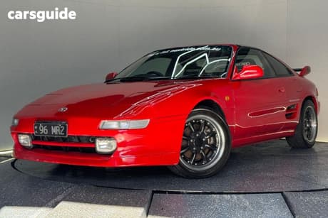 Red 1996 Toyota MR2 Coupe GT TURBO 2DR COUPE 5SP MAN 2.0T