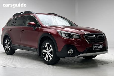 Red 2018 Subaru Outback Wagon 2.5I Premium