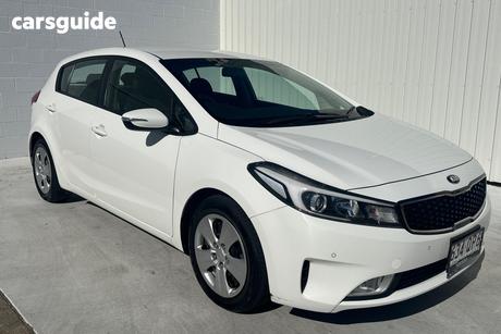 White 2018 Kia Cerato Hatchback S