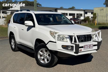 White 2011 Toyota Landcruiser Prado Wagon Gxl (4X4)