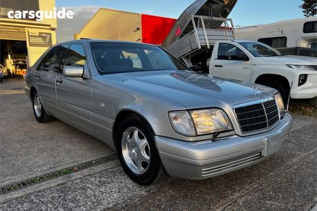 Silver 1998 Mercedes-Benz S500 Sedan L