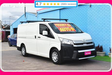 White 2021 Toyota HiAce Van Lwb Gl (Colours)