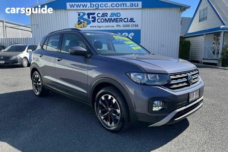 Grey 2023 Volkswagen T-Cross Wagon 85Tfsi Life