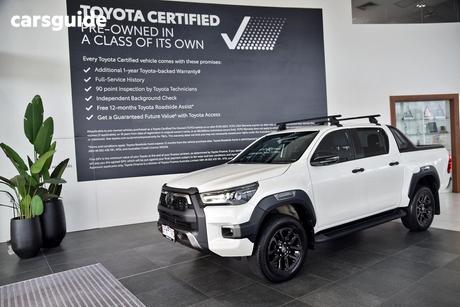 White 2021 Toyota Hilux Double Cab Pick Up Rogue (4X4)