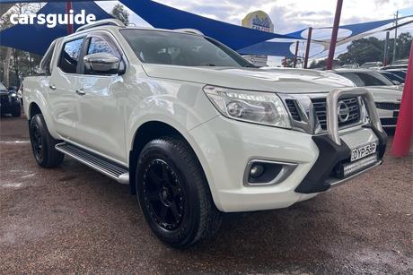 White 2018 Nissan Navara Dual Cab Utility St-X (4X2)
