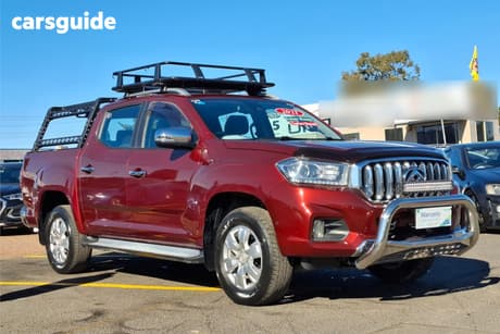 Red 2021 LDV T60 Double Cab Utility Luxe (4X4)