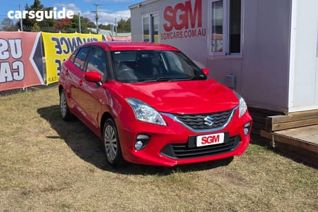 Red 2022 Suzuki Baleno Hatchback Gl
