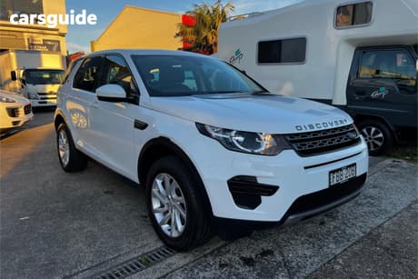 White 2016 Land Rover Discovery Sport Wagon Td4 150 Se 5 Seat