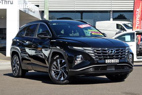 Black 2021 Hyundai Tucson Wagon Elite (Awd)
