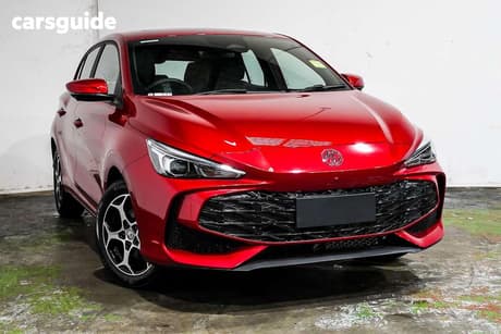 Red 2025 MG MG3 Hatchback Essence