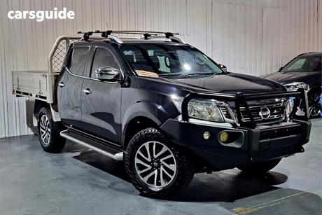Black 2018 Nissan Navara Dual Cab Utility St-X (4X4)