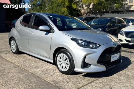 Silver 2022 Toyota Yaris Hatchback Ascent Sport