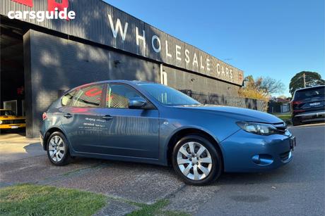 Blue 2010 Subaru Impreza Hatchback R (Awd)