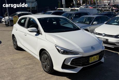White 2026 MG MG3 Hatchback Vibe