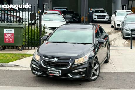 Black 2016 Holden Cruze Sedan Sri Z-Series